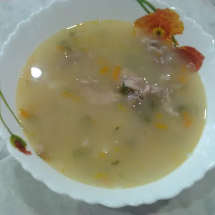 Гороховый суп со свиными рёбрышками