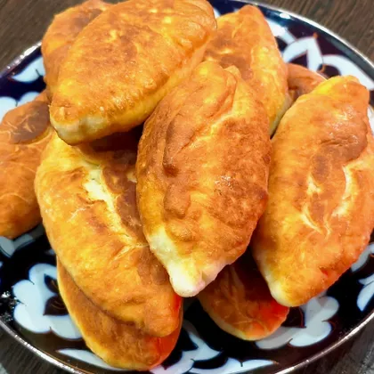 Пирожки с черемшой и яйцом