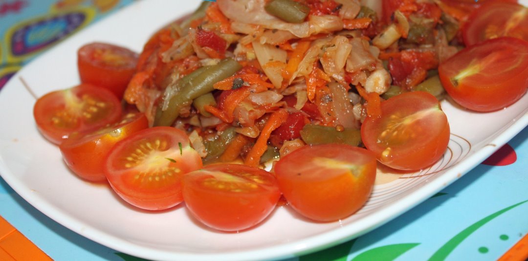 Тушеная капуста