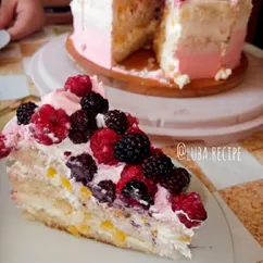 🍰Торт с манго и крем-чизом🍰