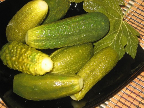 Маринованные огурчики «К шашлыку»