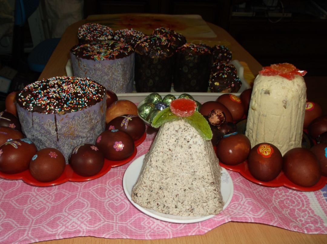 Пасха "Шоколадница", Пасха  на сгущенке