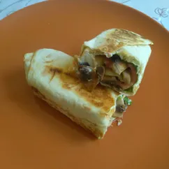 Шаурма с грибами по-домашнему🌯😋