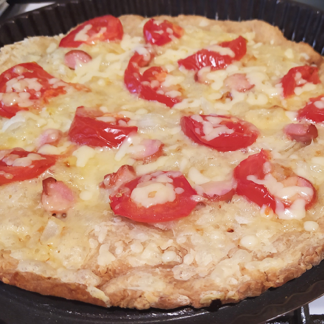Вариант 2: Классическое тесто для пиццы без дрожжей