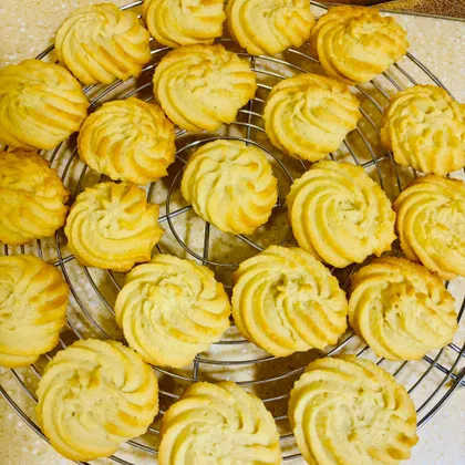 Хрустящие песочные печенья с миндальной мукой 
