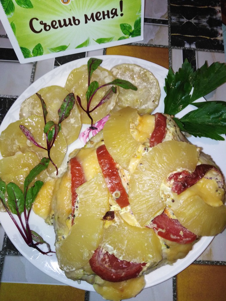 Салаты с курицей и ананасами - рецепты с фото на баня-на-окружной.рф (73 рецепта )