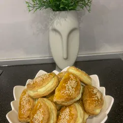 Творожные сочни с кунжутом 