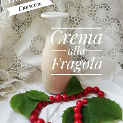 Клубничный сливочный ликёр Crema alla Fragola
