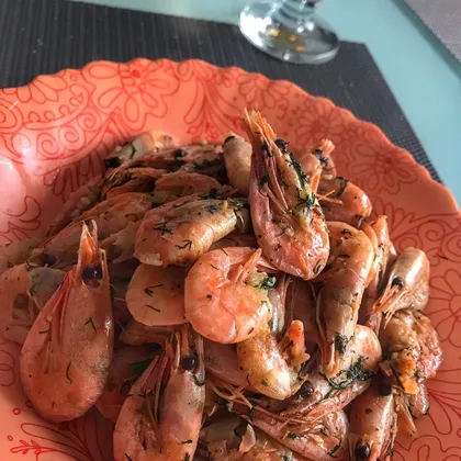 Креветки жареные 🍤