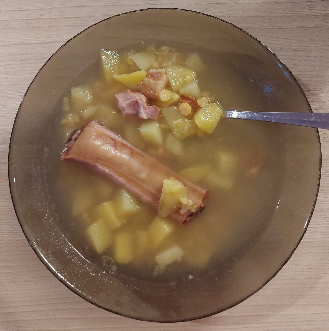 Гороховый суп с копчеными ребрышками » Вкусно и просто. Кулинарные рецепты с фото и видео