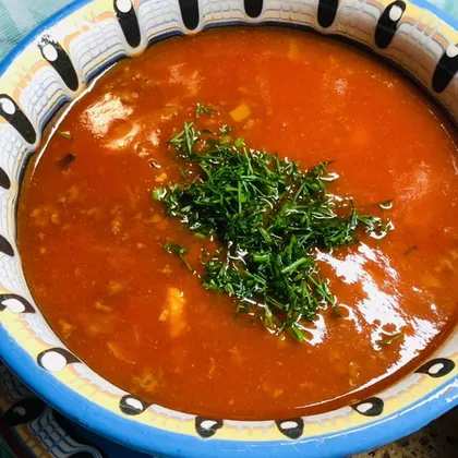 Суп «Чили кон карне пити»