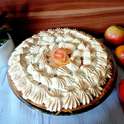 Песочный пирог «Яблочный Спас»