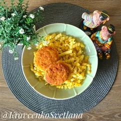 Котлеты в панировочных сухарях