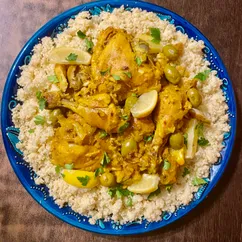 🇲🇦 Тажин из курицы, курица по-мароккански с лимонами (Moroccan chicken tagine)