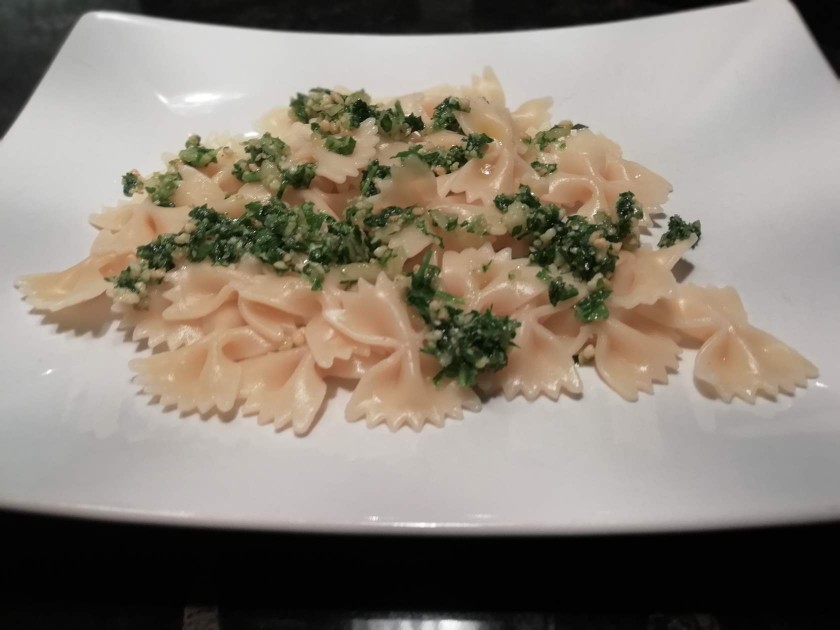 Фарталле с соусом песто (не классический вариант) 👍🏻😋😋