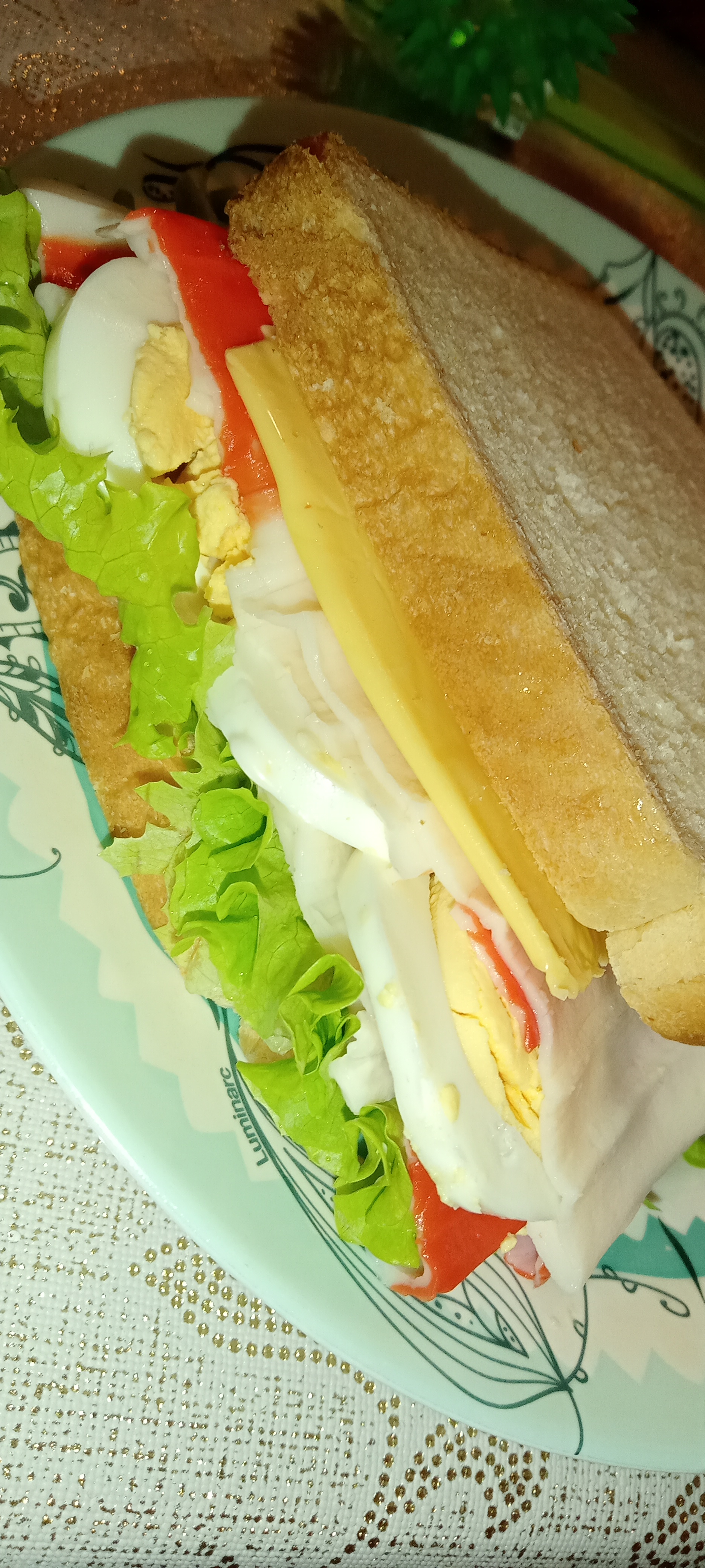 Крабовый сэндвич