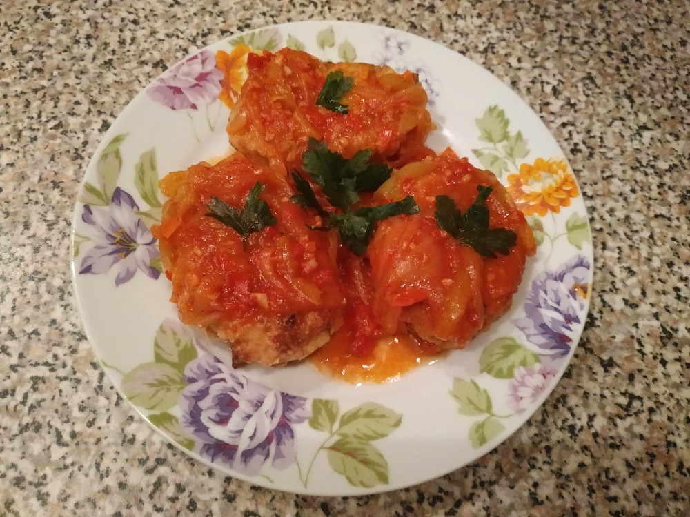 Капустные котлеты с фаршем