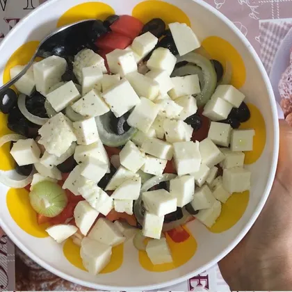 Простой рецепт греческого салата