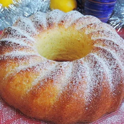 Лимонный кекс