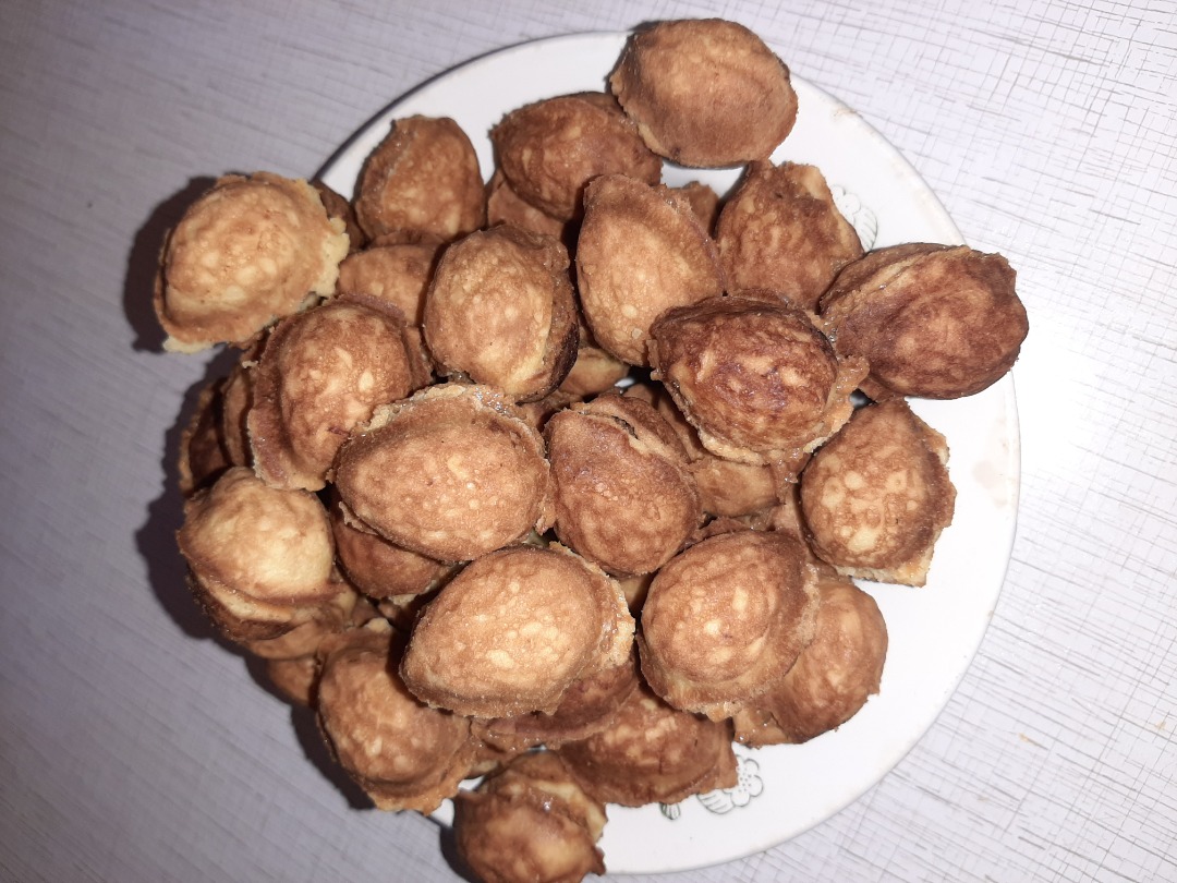 Печенье Орешки со сгущёнкой (для газовой формы)