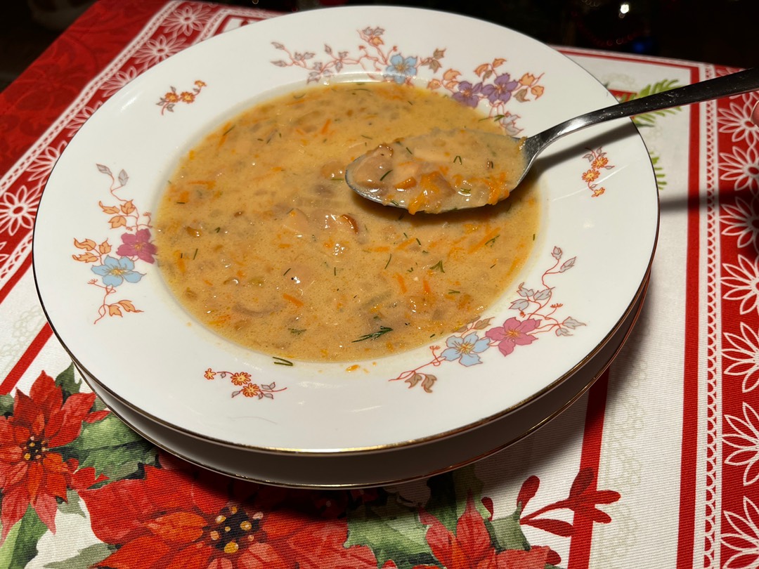 Грибная юшка (Грибной суп)