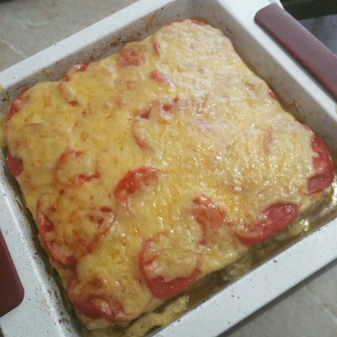Рецепт и фото Картофельная запеканка с мясом и творожным сыром — Сочетайзер