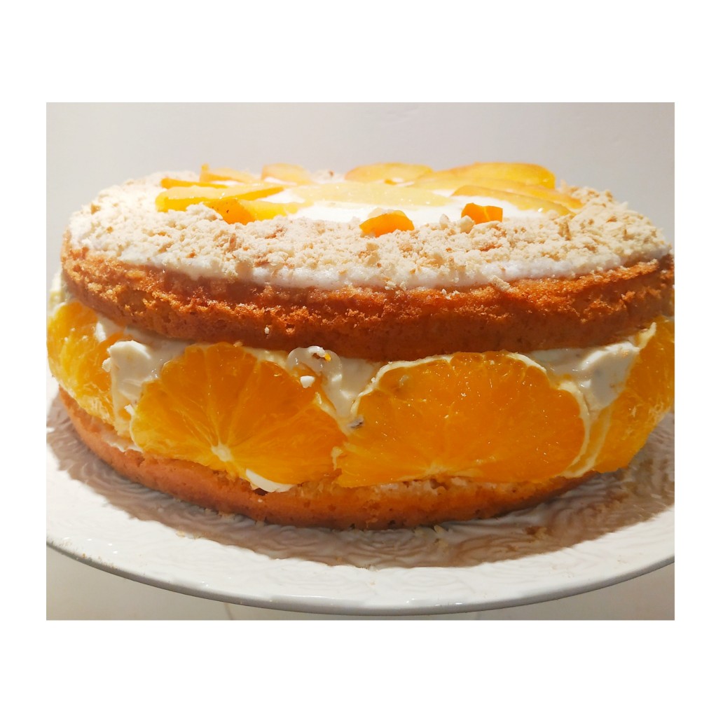 Торт с апельсиновым муссом - пошаговый рецепт с фото