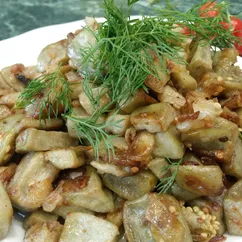 Все в восторге от этого рецепта. Жареные баклажаны, а вкуснее грибов Eggplants fried #школа