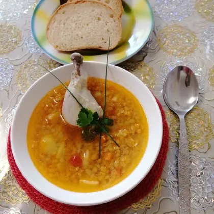 Чечевичный суп на скорую руку