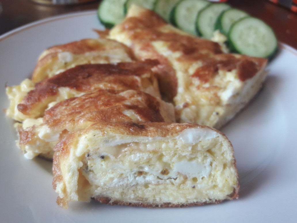 Яичный ролл с сыром