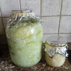 Квашеная капуста с яблоками на закваске «Вегаферм»