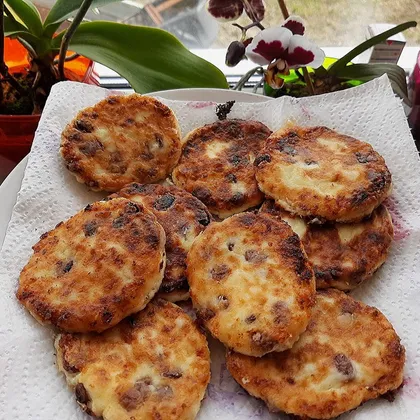 Сырники с изюмом 🍪