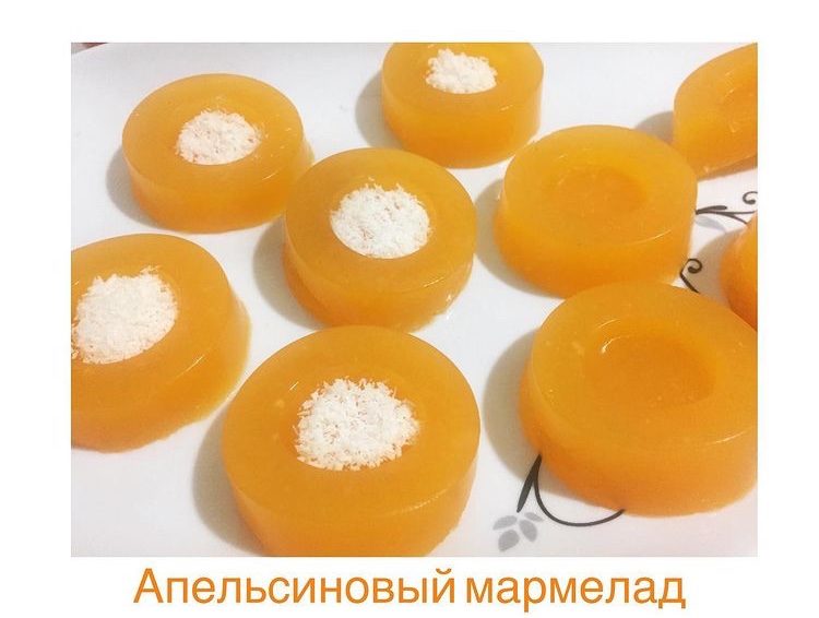 Апельсиновый мармелад