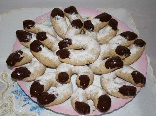 Венское ванильно-ореховое печенье