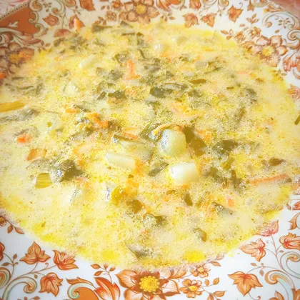 Сырно-щавелевый суп