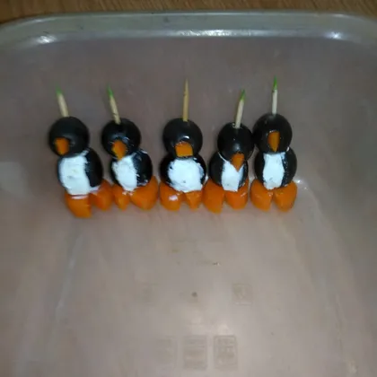 Закуска пингвины