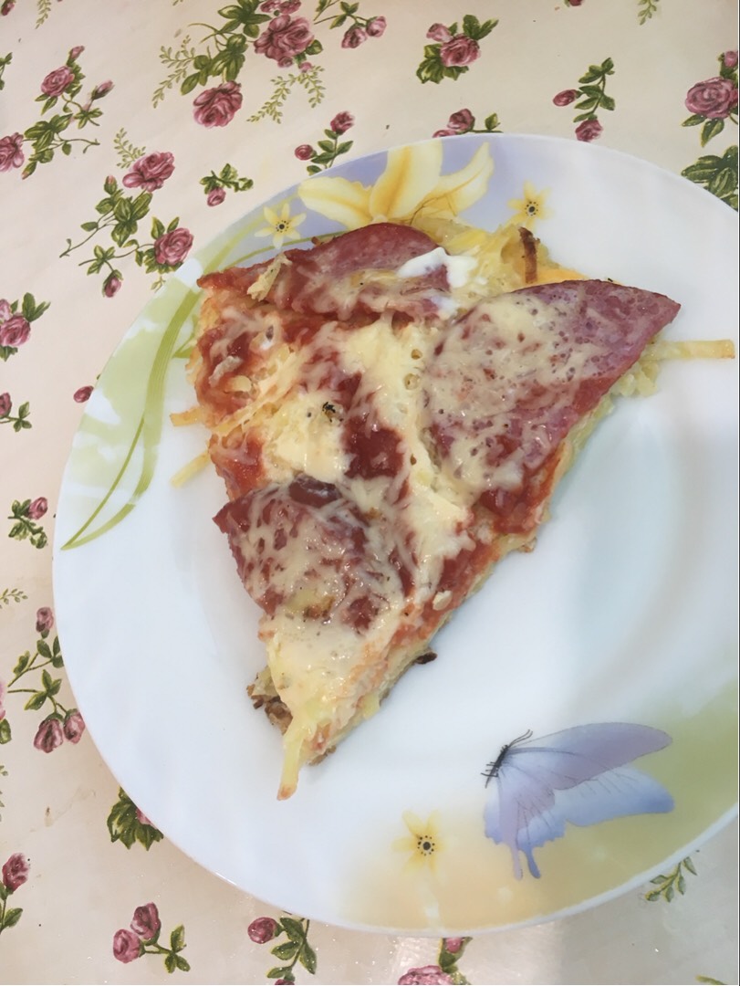 Картофельная пицца