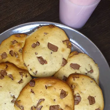 Печенюшки с шоколадом🍪