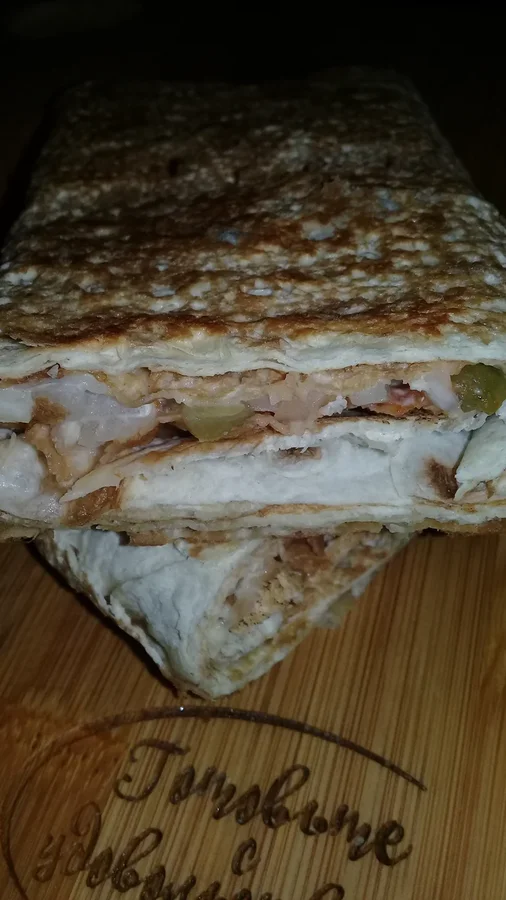Кармашки с курицей