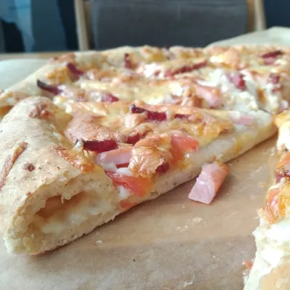 Пицца на закваске с сырным бортиком