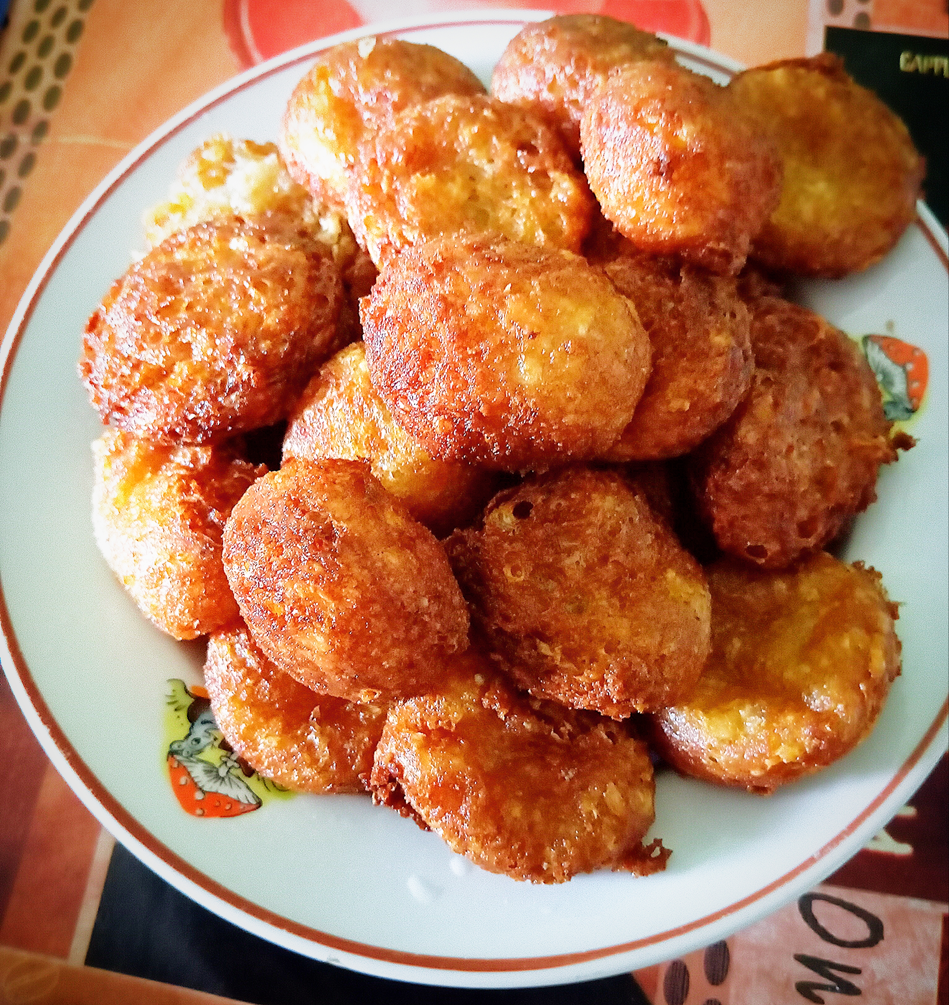 Творожно-сырные шарики