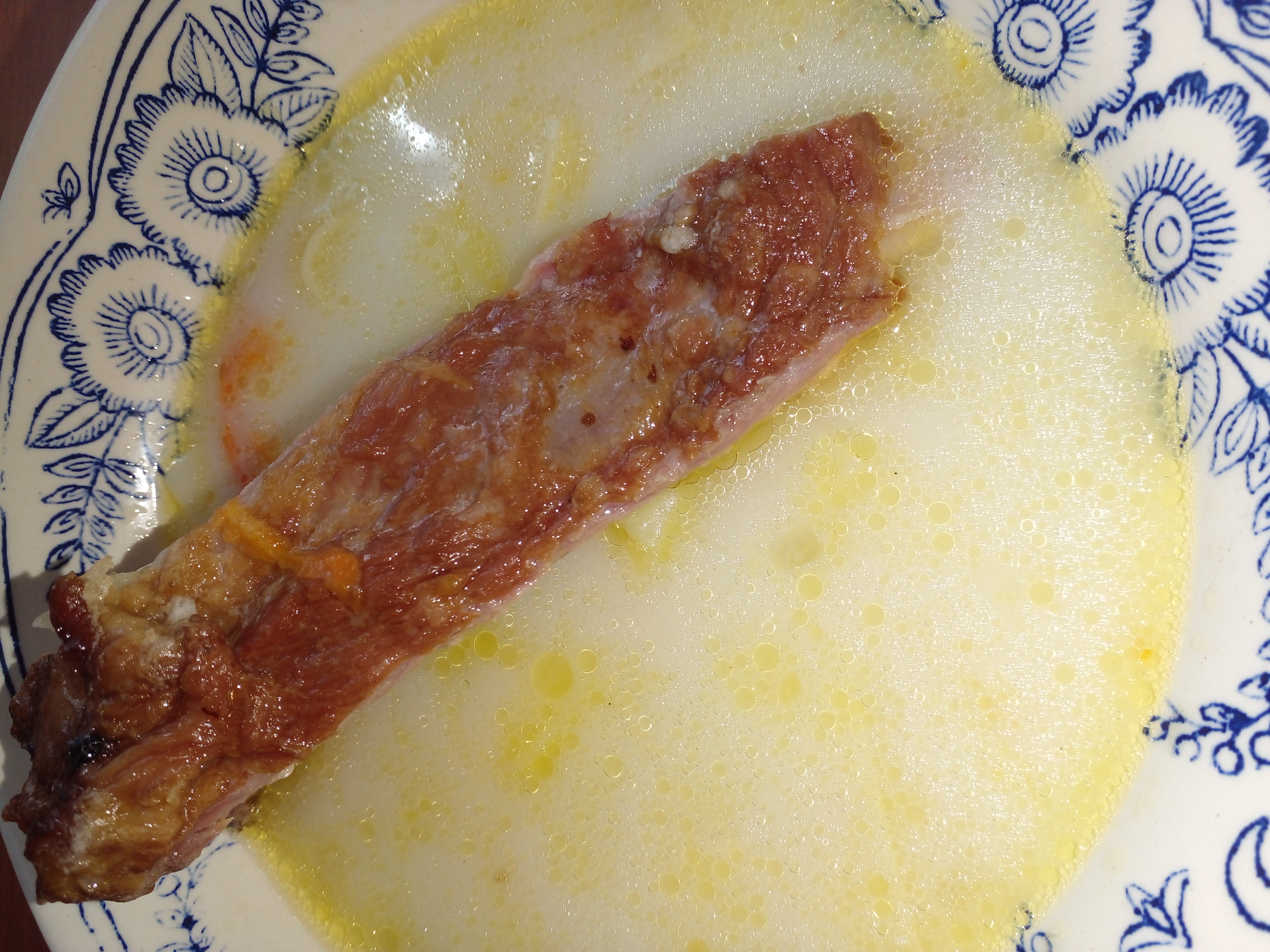 Сырный суп с копчеными ребрами
