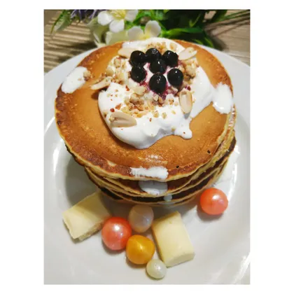 Панкейки с орешками🥞