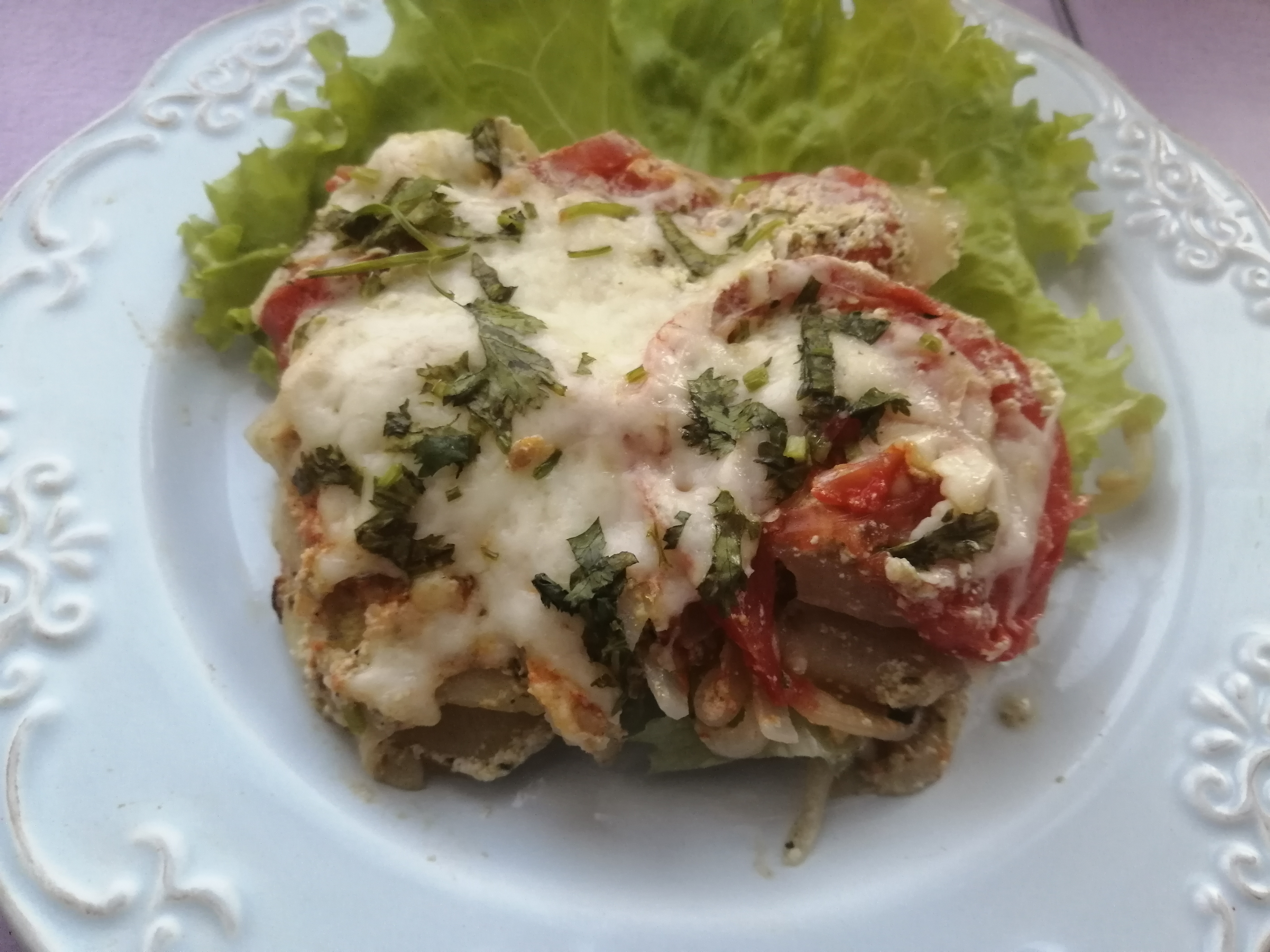 Картошка по-французски.             