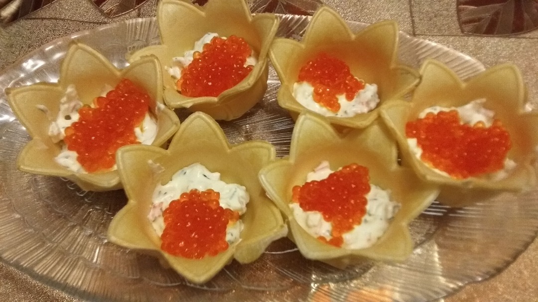 Тарталетки с начинкой 🎄🎅💝🌷