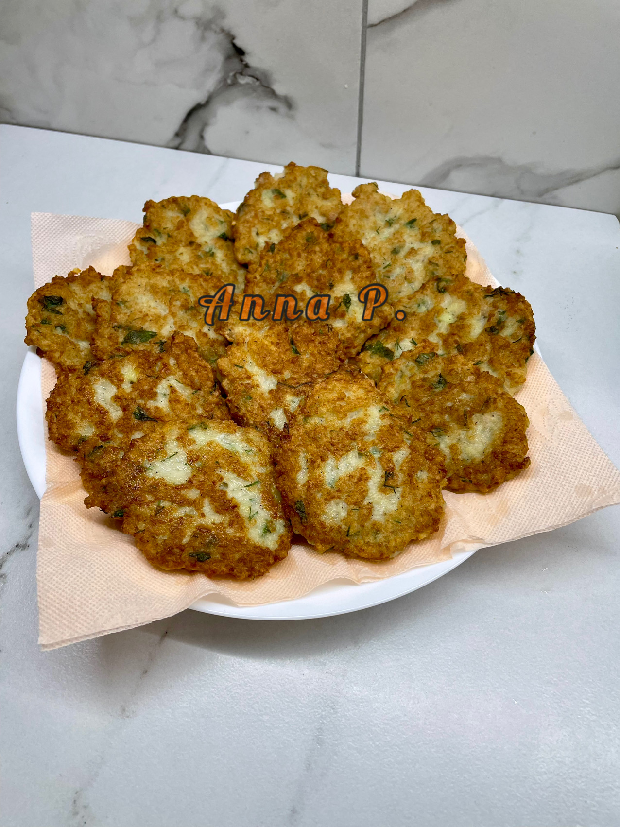 Мясо-картофельные оладьи 