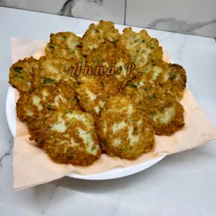 Мясо-картофельные оладьи