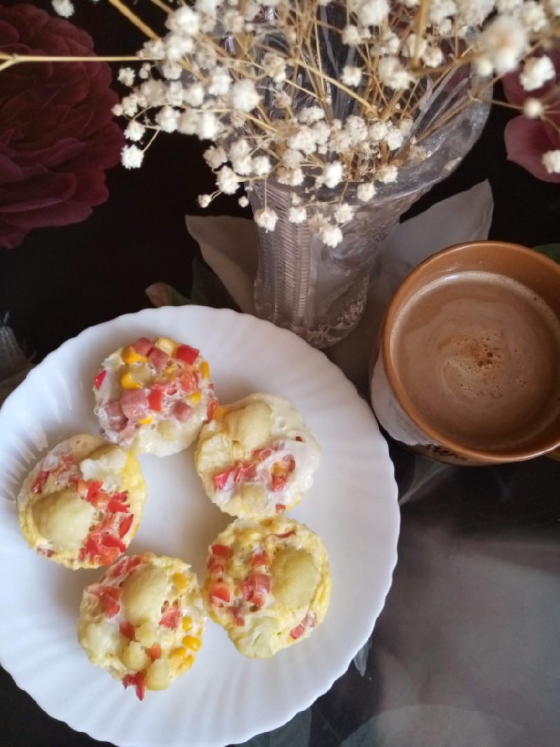 Омлет в микроволновке