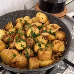 🥔Картофель с жареным луком