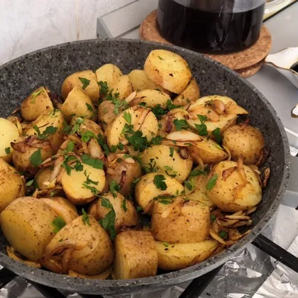 🥔Картофель с жареным луком